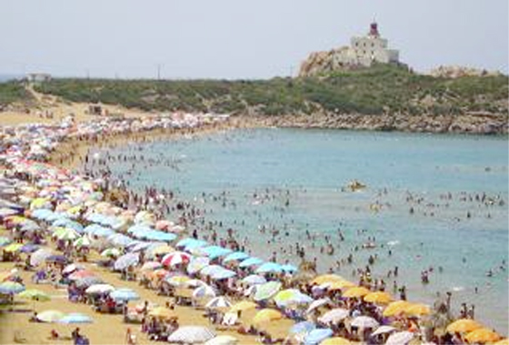 Skikda : La plage Oued Lagsab (Filfila)  une des destinations préférées des estivants