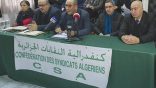 Confédération des syndicats algériens:  Appel à un sit-in le 1er mai