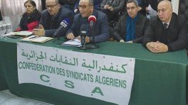 Confédération des syndicats algériens:  Appel à un sit-in le 1er mai