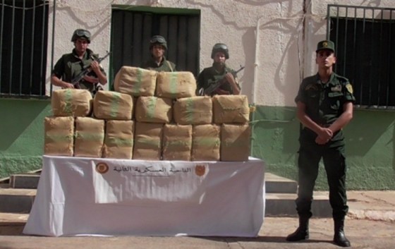 Frontière avec le Maroc : tentatives d’introduction de grandes quantités de drogue