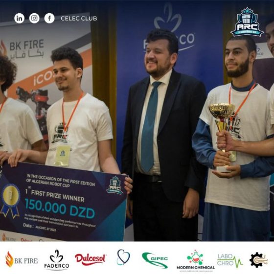 Algerian Robot Cup : Distinction de trois équipes innovatrices