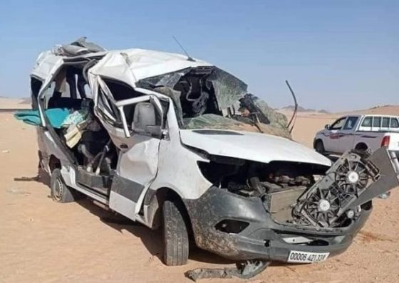 Drame à Djanet : 9 morts dont un militaire dans un accident de la route