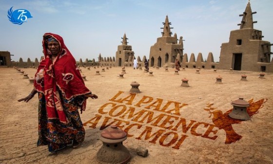 ONU une campagne en faveur d’un mouvement collectif pour la paix Le