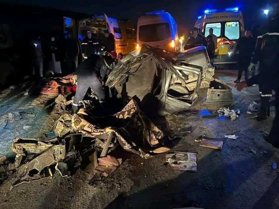 Accident de la route choquant à Batna : Une famille de huit personnes décimée