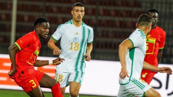Eliminatoires CAN 2023 (U23)/ Algérie-Ghana (1-1) :  Les Verts se compliquent l’existence