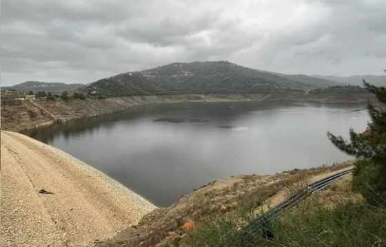 Pluies: le taux de remplissage du barrage de Taksebt est 26%