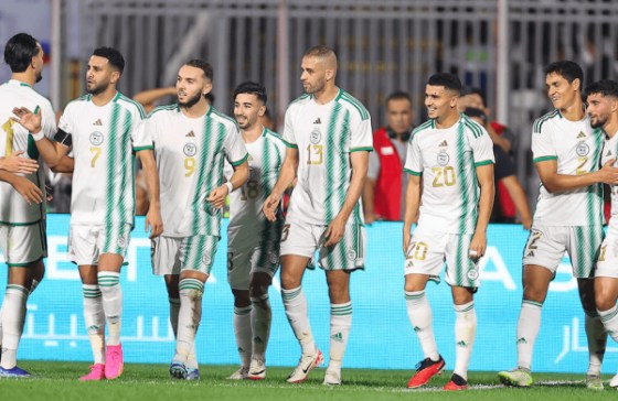 Match amical: l’Algérie étrille le Cap Vert (5-1)