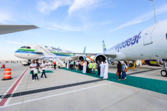 Le groupe « Saudia » dévoile ses produits au salon aéronautique de Dubaï 2023