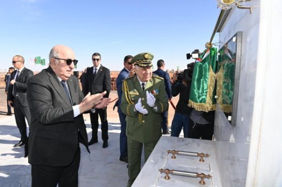 Tebboune lors de sa visite à Tindouf :  L’Algérie a retrouvé son rôle pivot
