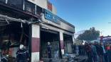 Un incendie ravage six magasins à Constantine